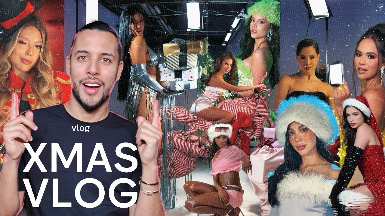 XMAS PHOTOSHOOT VLOG