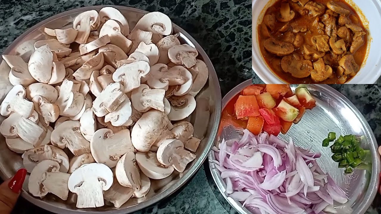 Mushroom Recipe || Mushroom Curry || Mushroom Masala Recipe || मशरूम की सब्जी रेसिपी