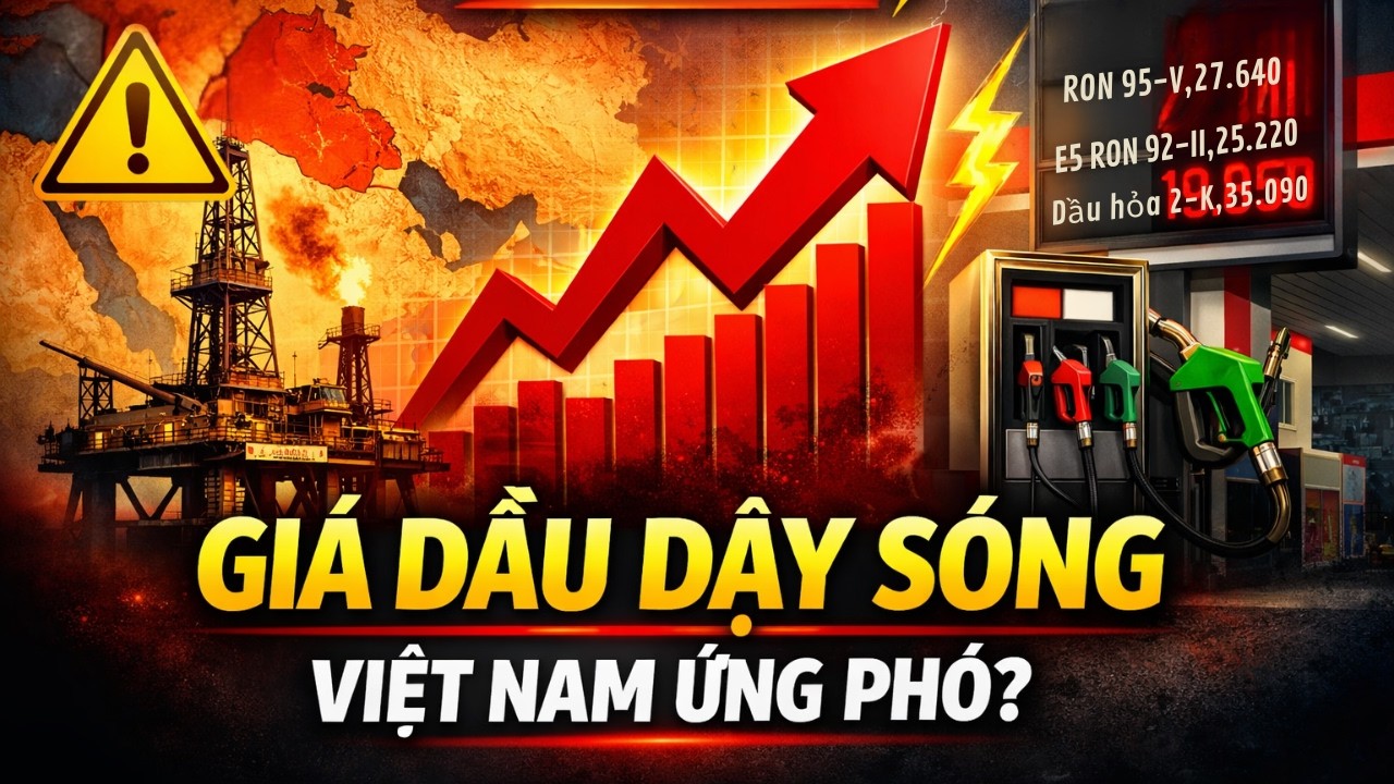 Giá Dầu Thế Giới Dậy Sóng: Việt Nam Sẽ Ứng Phó Ra Sao ? | Giầu Có Từng Ngày