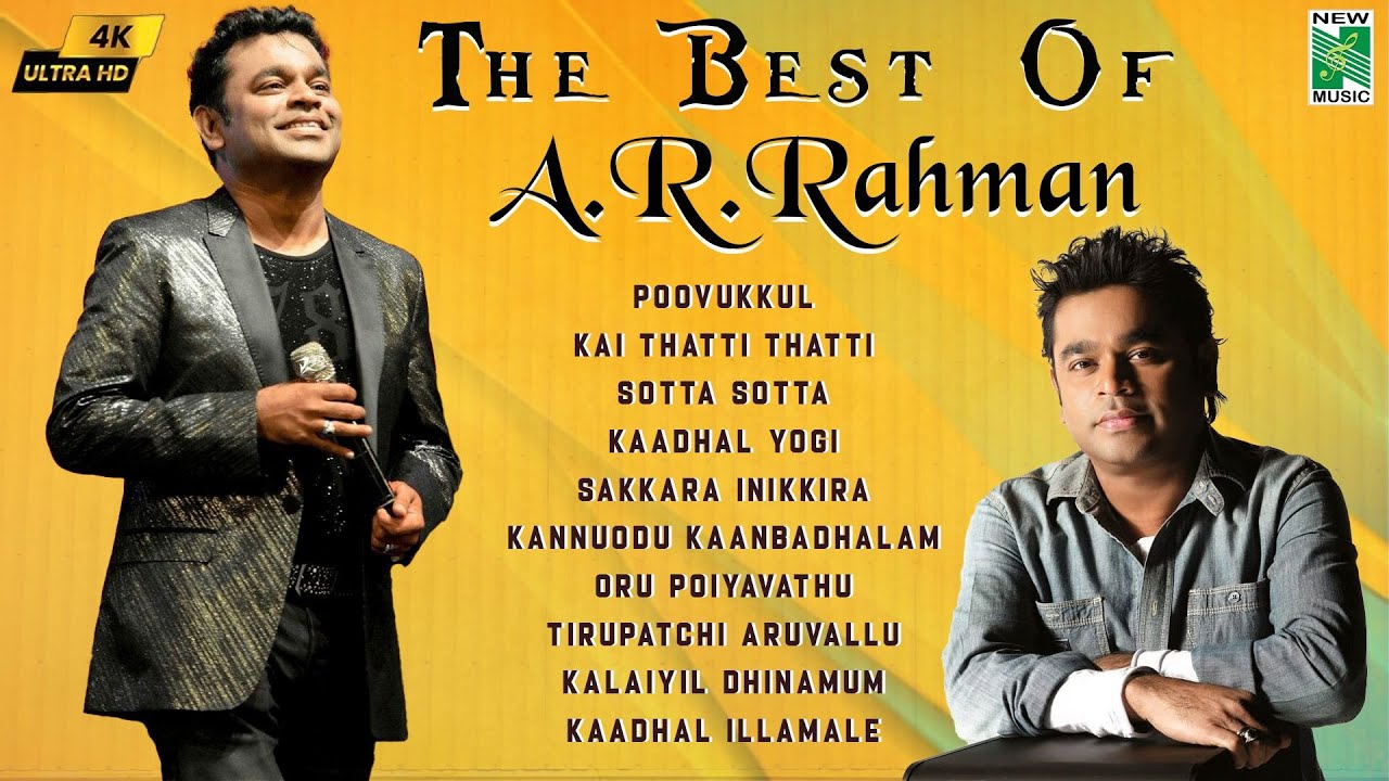 Best Of A.R.Rahman Songs | Video jukebox | Tamil love Songs | Vairamuthu | Vaali | Evergreen Hits