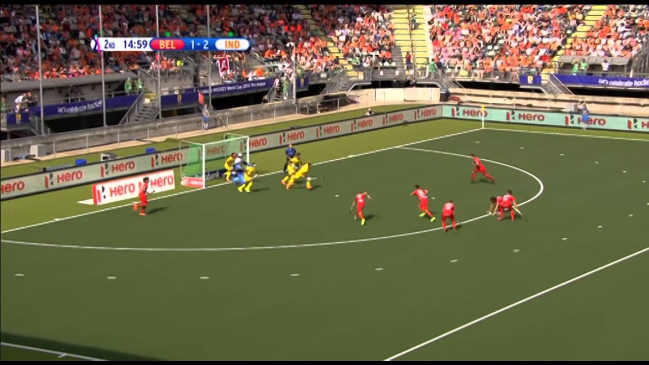 Belgium vs India - Rabobank Hockey World Cup 2014 Hague Pool A [31/5/2014]