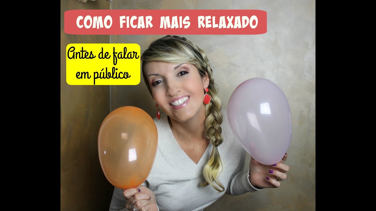 Como ficar mais relaxado antes de FALAR EM PÚBLICO | Dicas Respiração | Fernanda de Morais