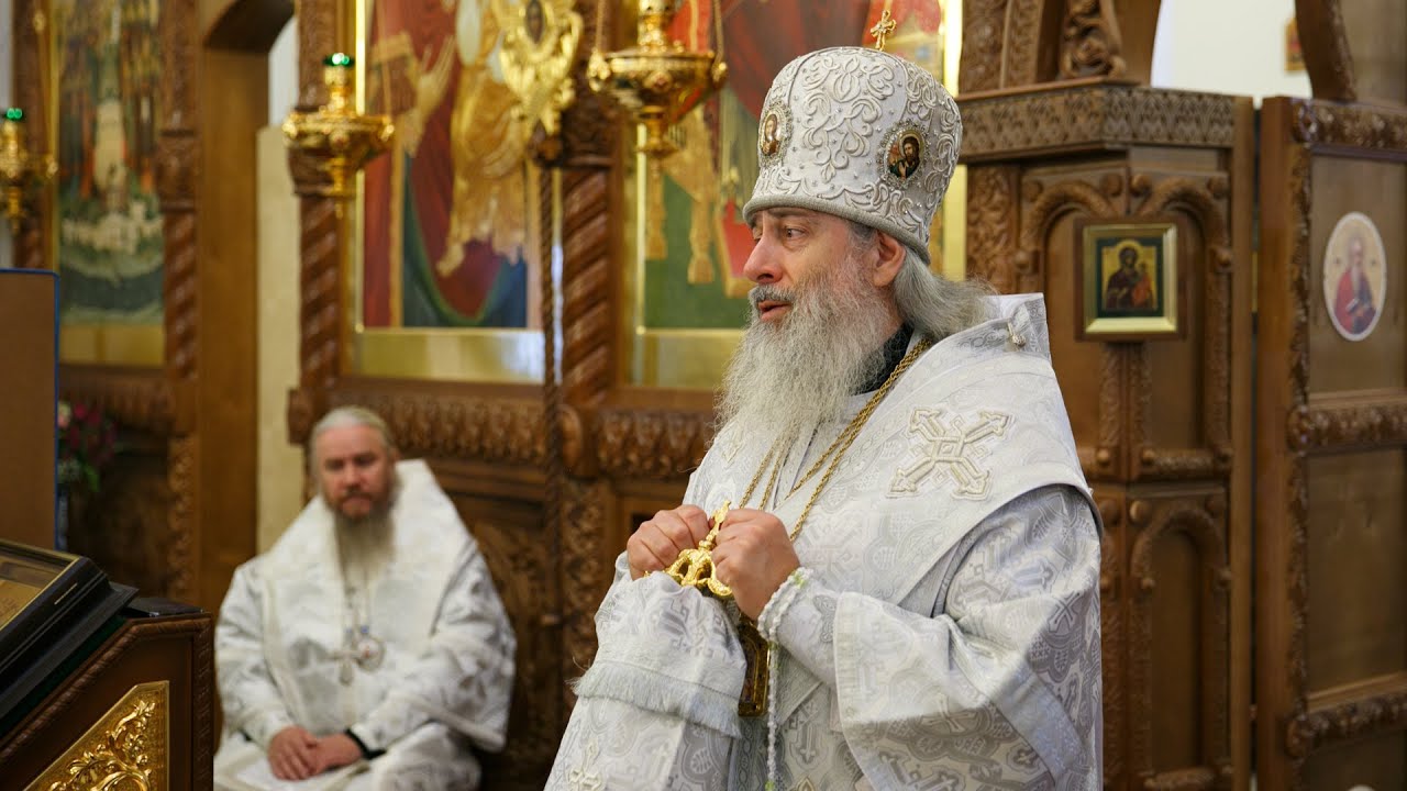 Слово митр. Арсения на погребении схиархиеп. Алипия в Покровском монастыре Лимана 4.11.21 г.