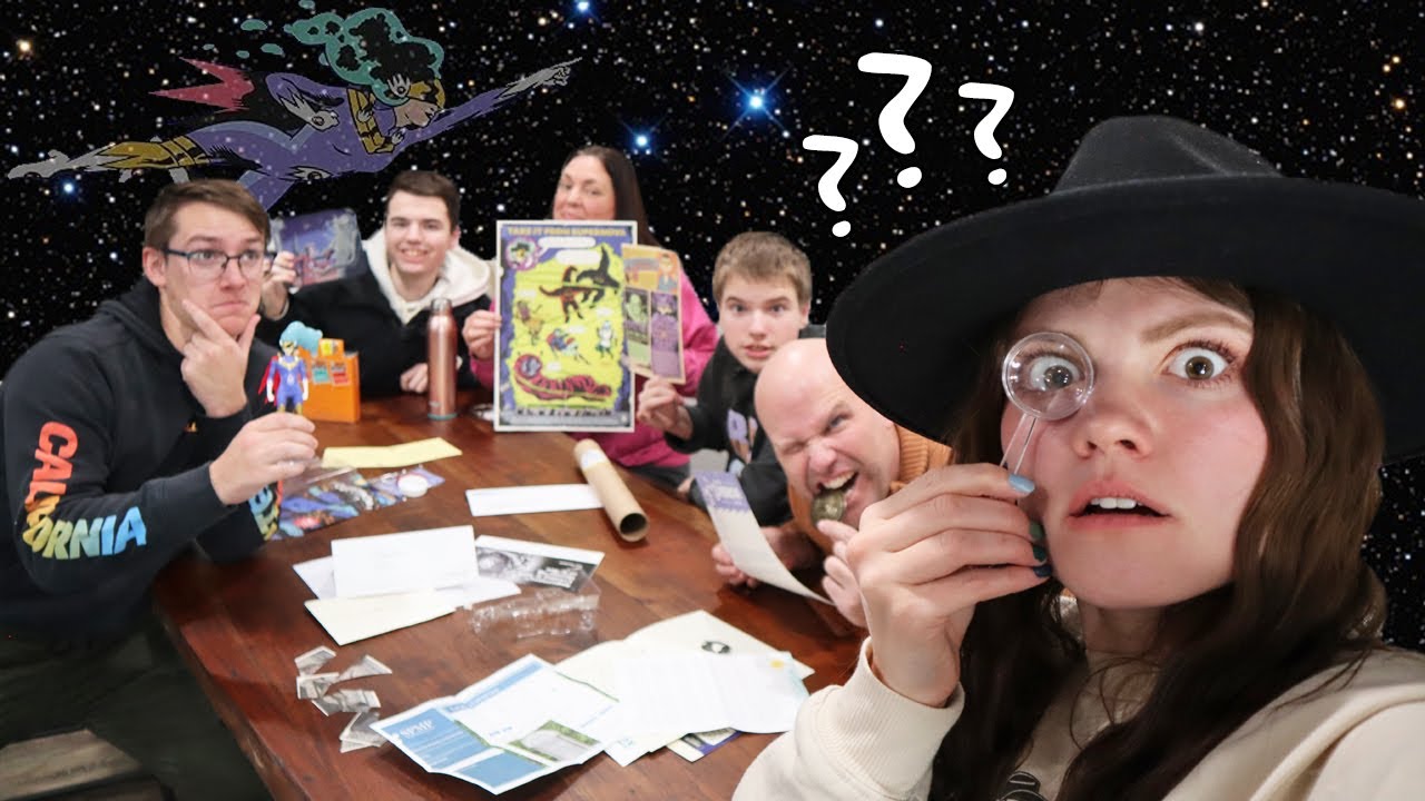 We Solved The Case to this MYSTERY BOX