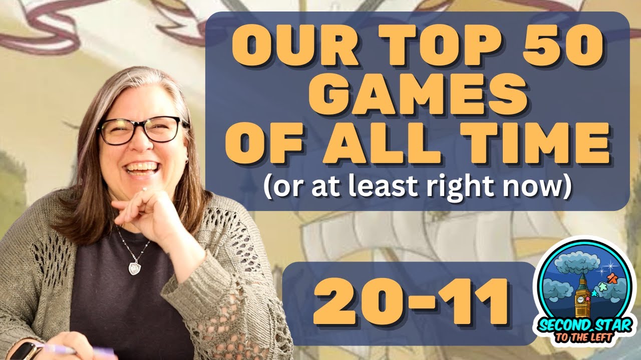 Ep 153 - OurTop 50 Games of All Time at Least for Now: 20-11