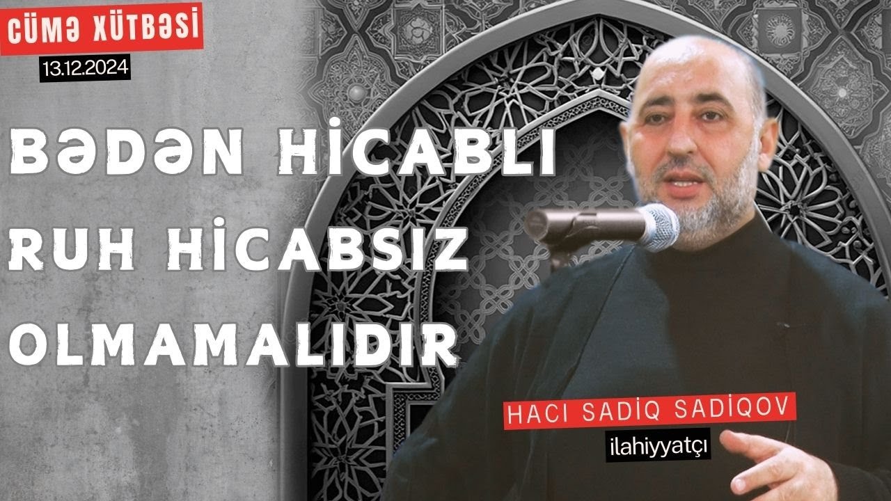 Bədən hicablı,ruh hicabsız olmamalıdır