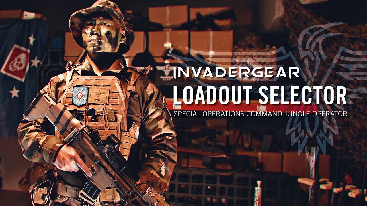 Special Operations Command Jungle Operator Loadout | Invadergear