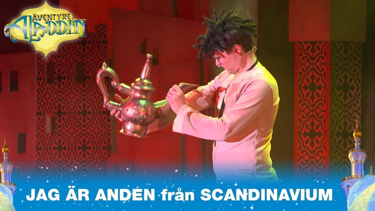 Jag är Anden inspelad på Äventyret Aladdin i Scandinavium I Dröse & Norberg Production