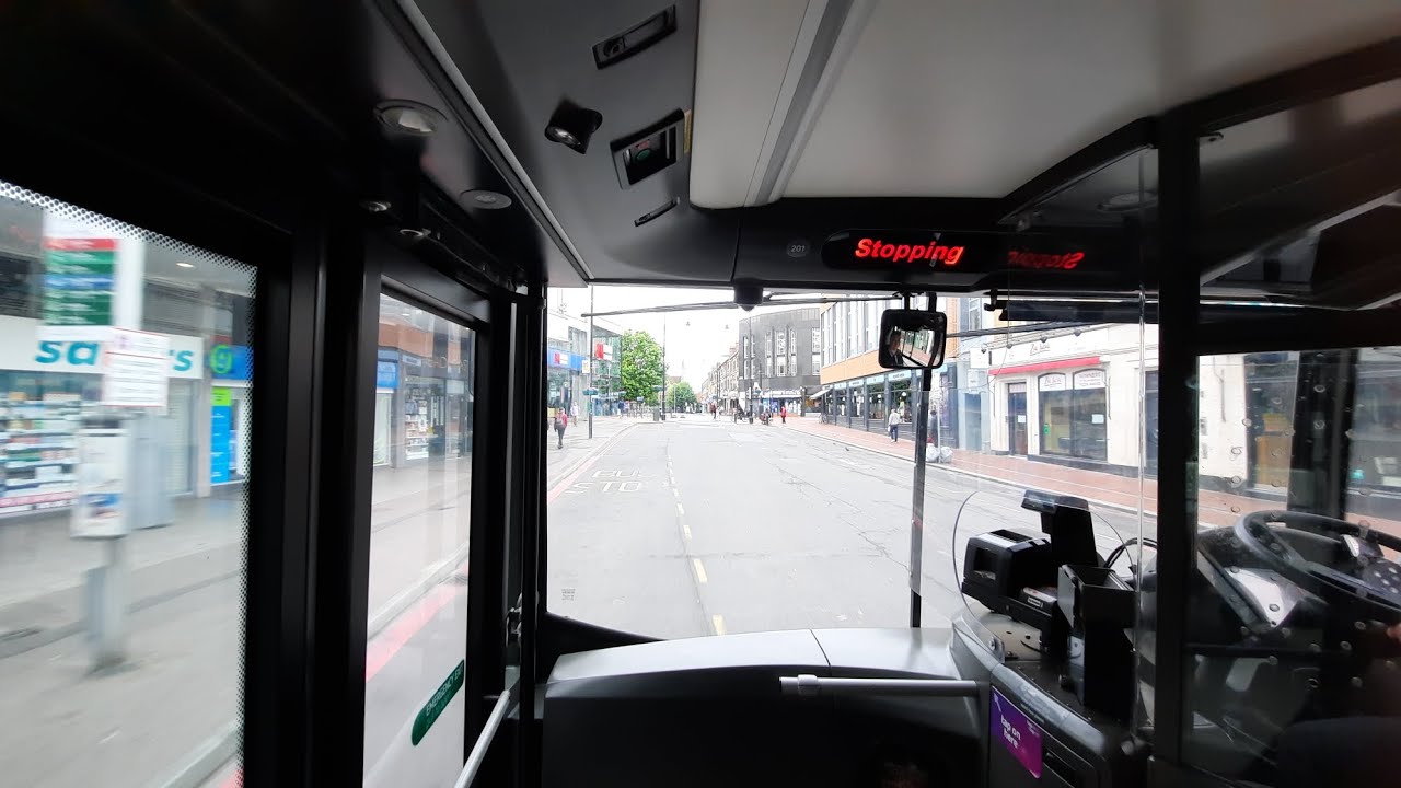 Reading Buses ADL Enviro400 201 (MRD1) On Claret 21 Lower Earley ➡️  Central Reading