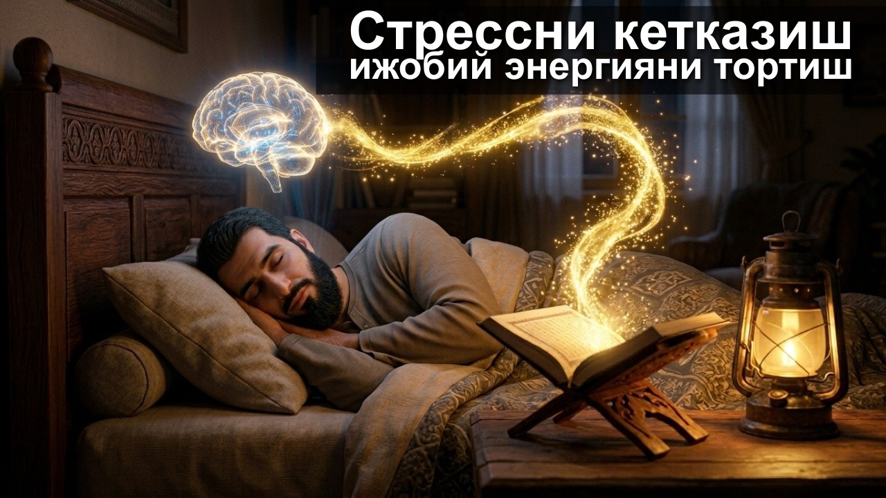 💤 Чуқур Уйқу Учун Қуръон | Al-Kahfi, Ar-Rahman, Al-Waqiah, Al-Mulk