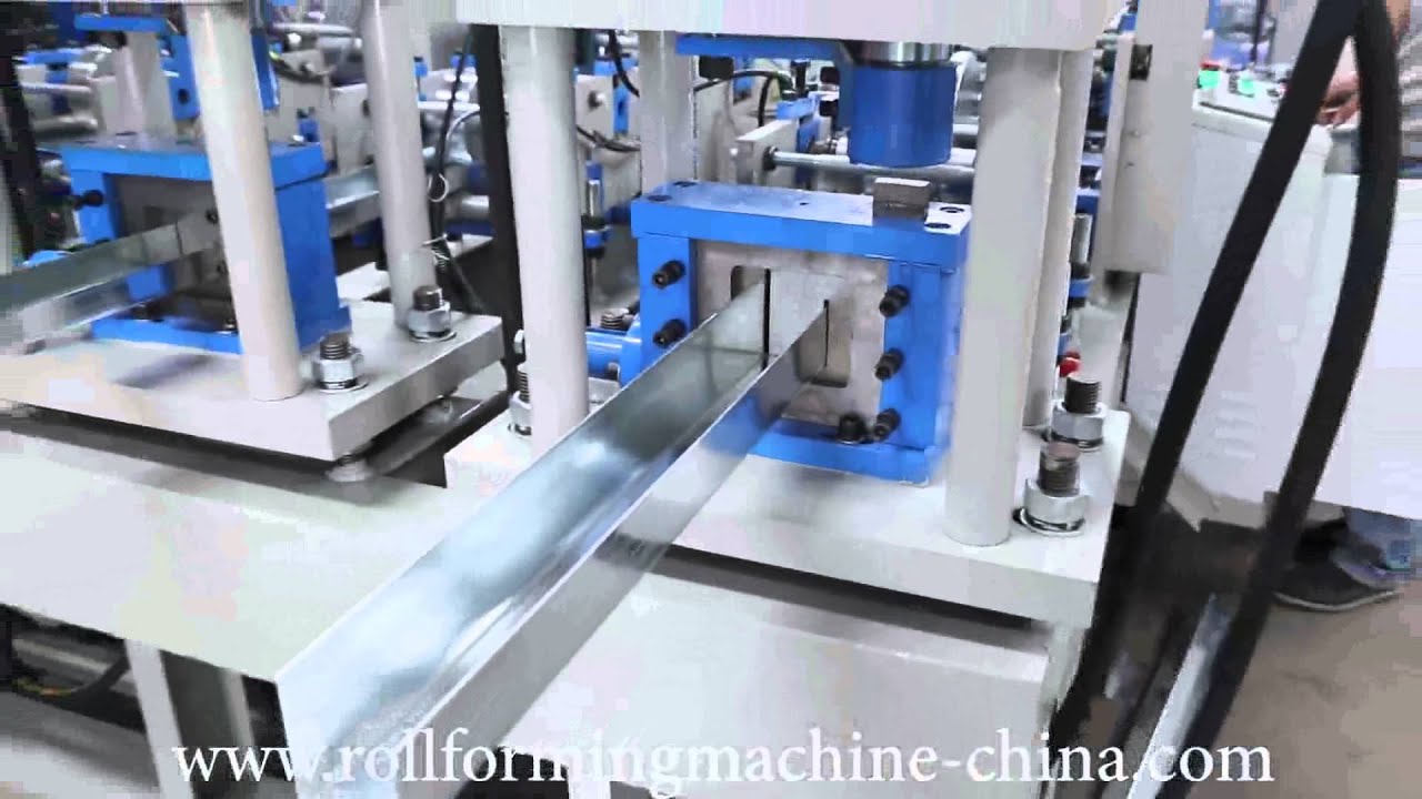 3-in-1 U channel roll forming machine
