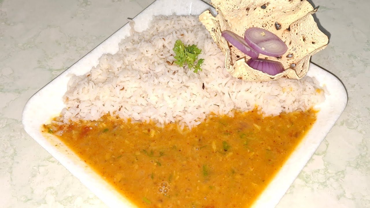 Daal Chawal Ki Simple Or Swadisht Recipe 😍
