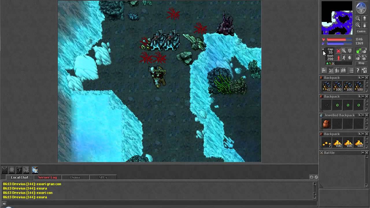 Tibia (The Life of Drevius #6) - Frozen Trench (Tyrsung Quaras)
