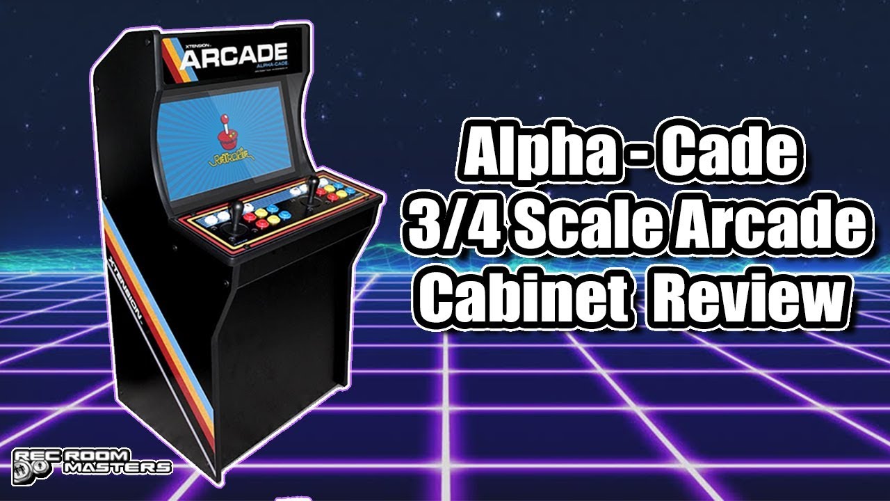 Alpha - Cade  3/4 Scale Arcade Cabinet Review PC-Jamma-Raspberry Pi