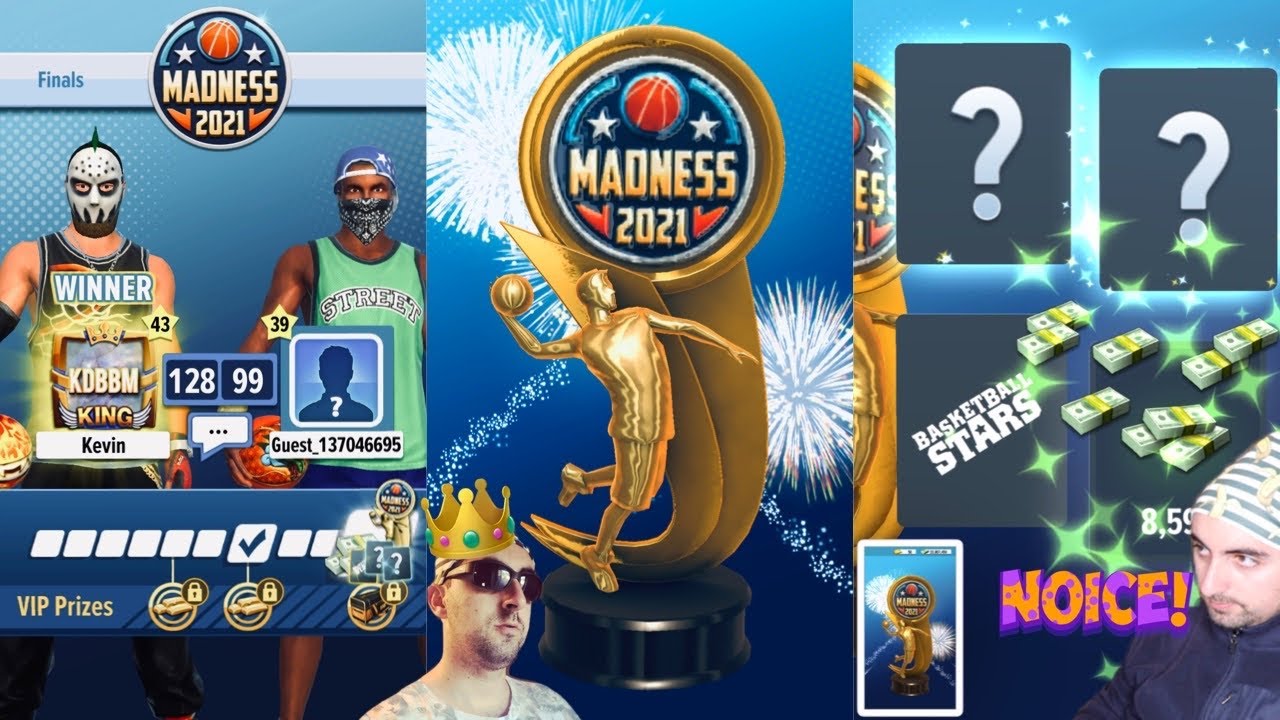 Basketball Stars Madness Finals Championship Win 2021