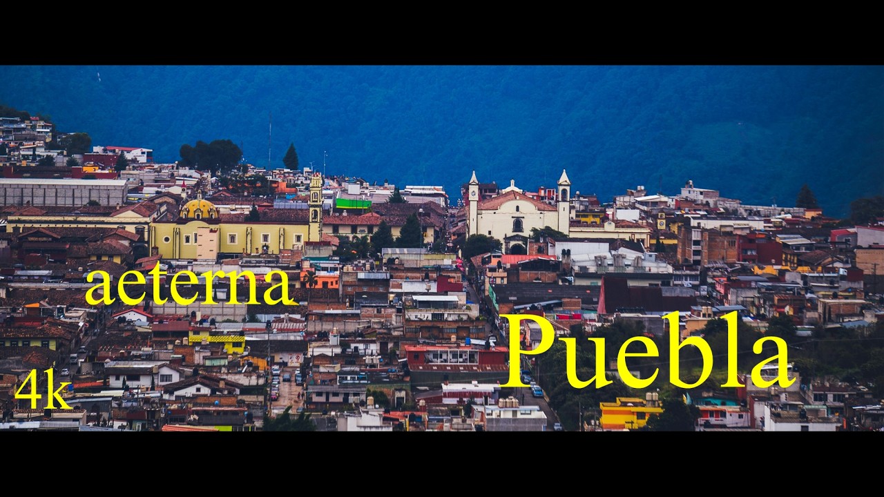 Mexico's Forgotten Paradise | Puebla's Volcanoes, Waterfalls & Colonial Towns in 4K