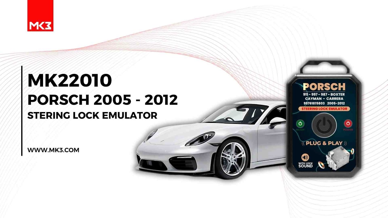 Porsche Steering Lock Emulator (2005–2012) | Reliable ESL Solution for 911, Boxster & Cayman