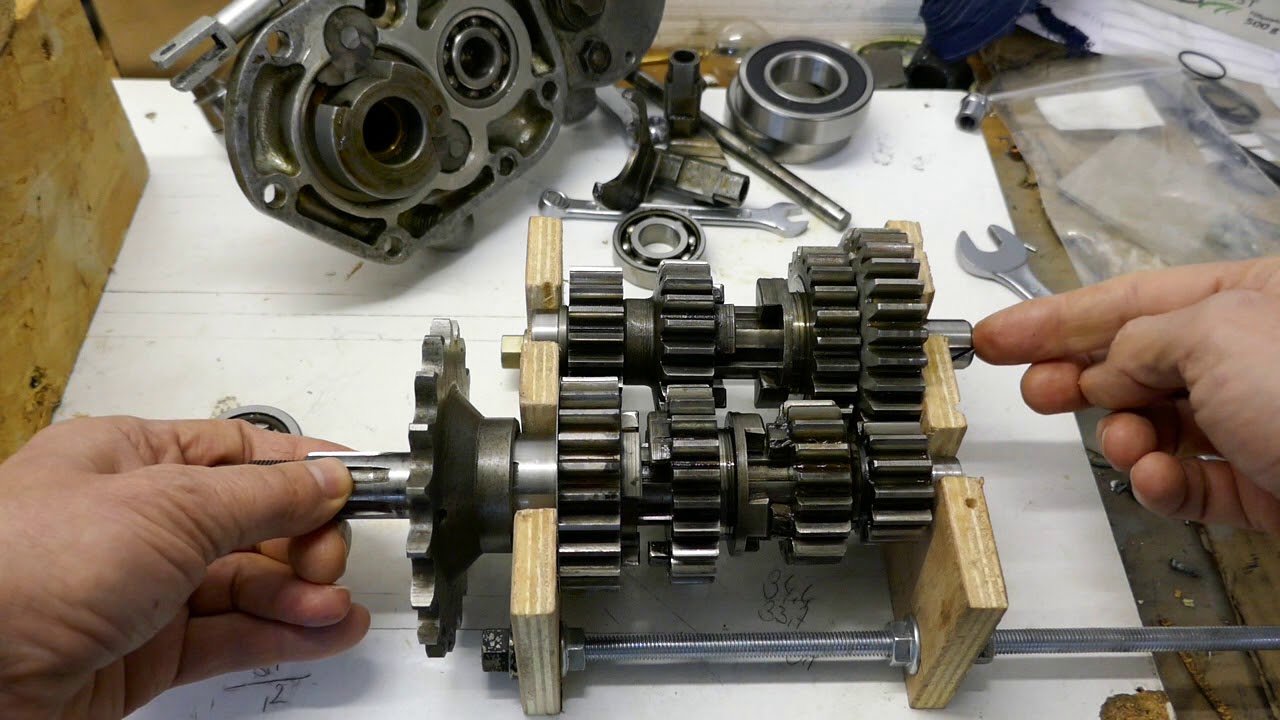 Norton dolls head gearbox