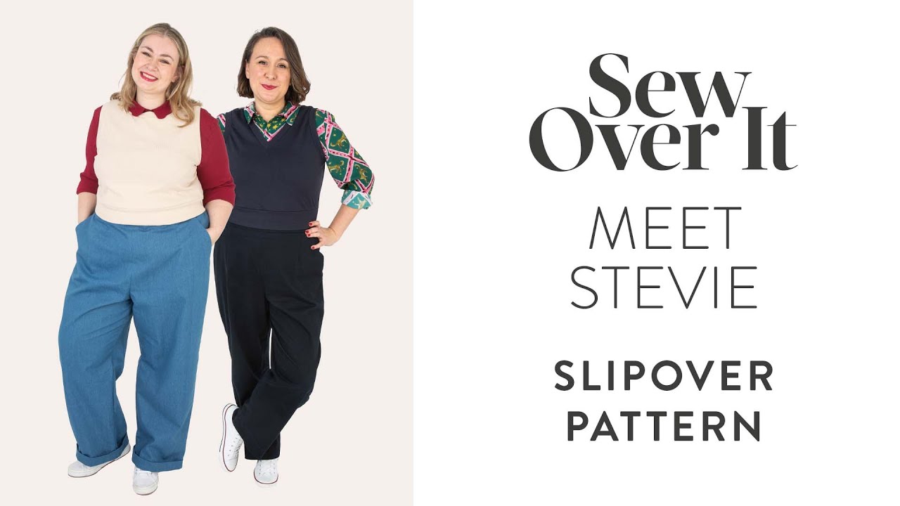 Представляем выкройку накидки Stevie Slipover от Sew Over It.