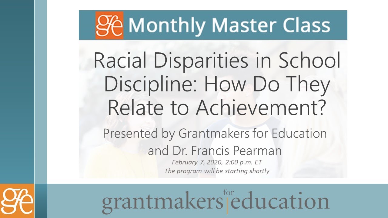 Racial Disparities in School Discipline: How Do They Relate to Achievement?