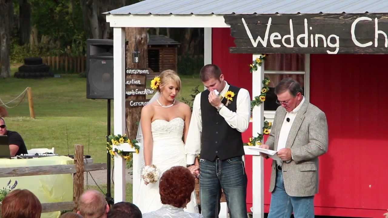 Groom's Letter to His Bride Read By His Father