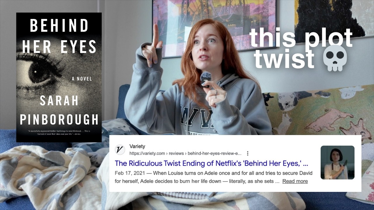 solving Behind Her Eyes together | reading this thriller plot twist so you dont have to