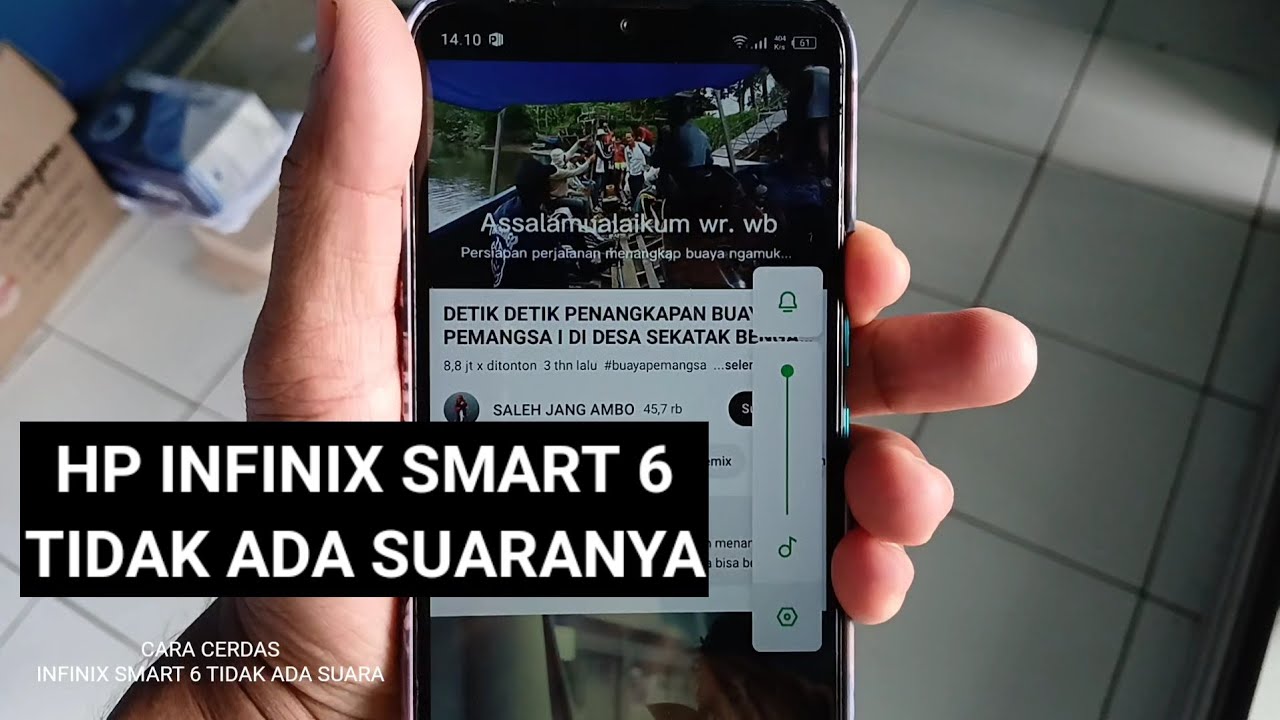 Cara memperbaiki hp Infinix smart 6 speaker tidak ada suaranya