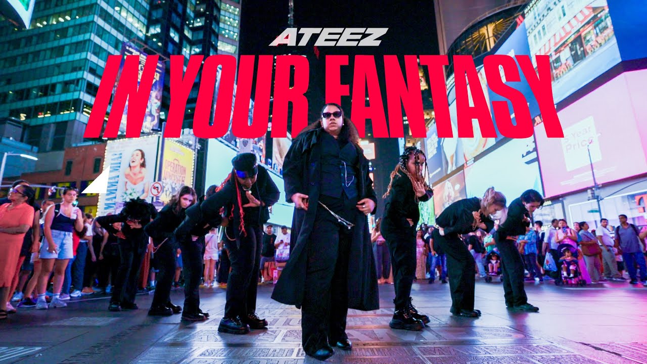 [KPOP IN PUBLIC NYC TIMES SQUARE] ATEEZ(에이티즈) - 'In Your Fantasy' DANCE COVER By OFFBRND