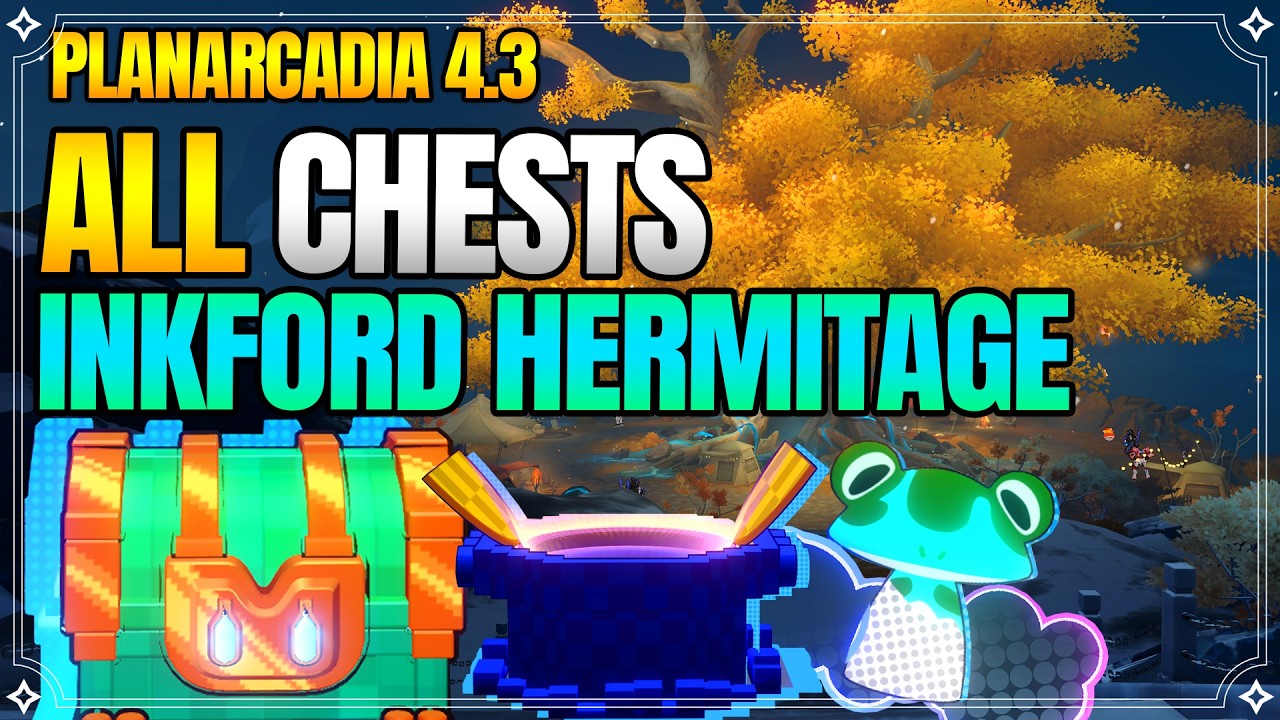 All Treasures in Inkford Hermitage - Planarcadia 4.3【Honkai: Star Rail】
