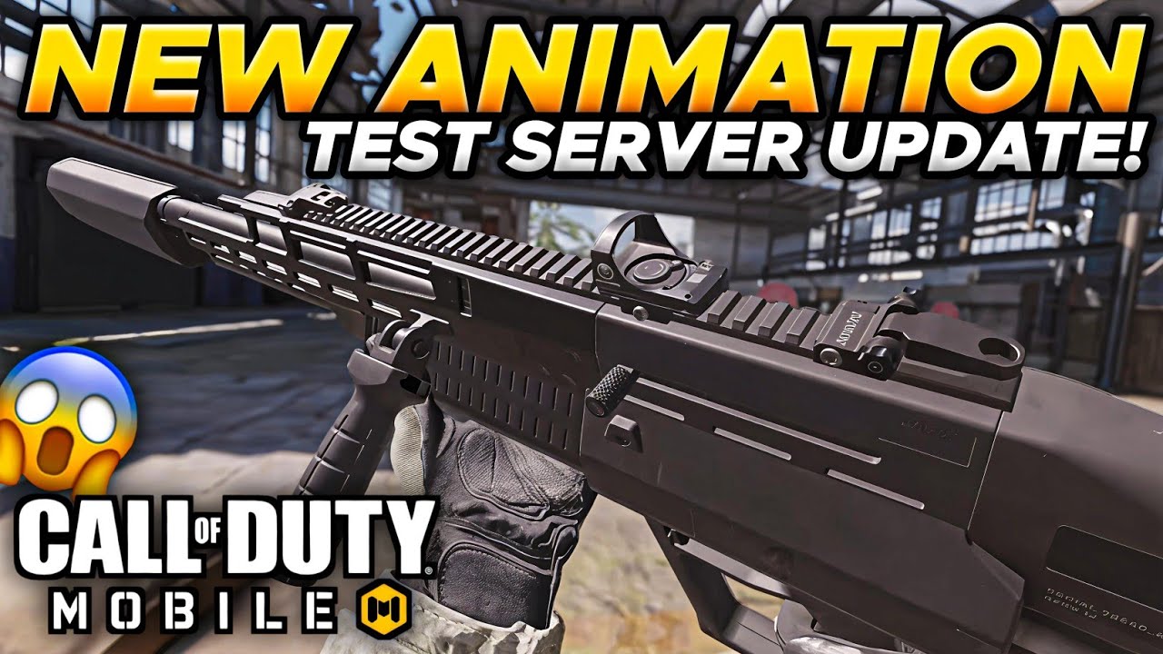 COD Mobile New Test Server Update Is HERE - PKM & SPR NEW Animations Update 