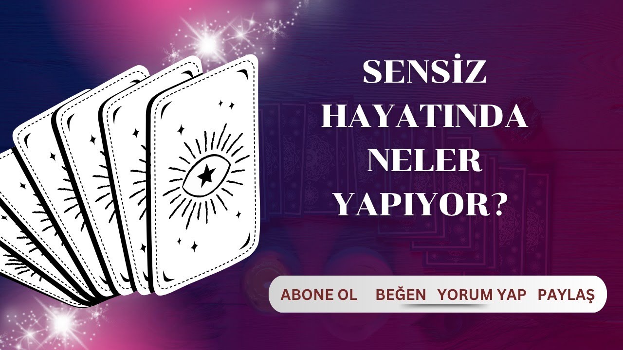 AKLINDAKİ KİŞİ SENSİZ HAYATINDA NELER YAPIYOR?  #tarot #keşfet