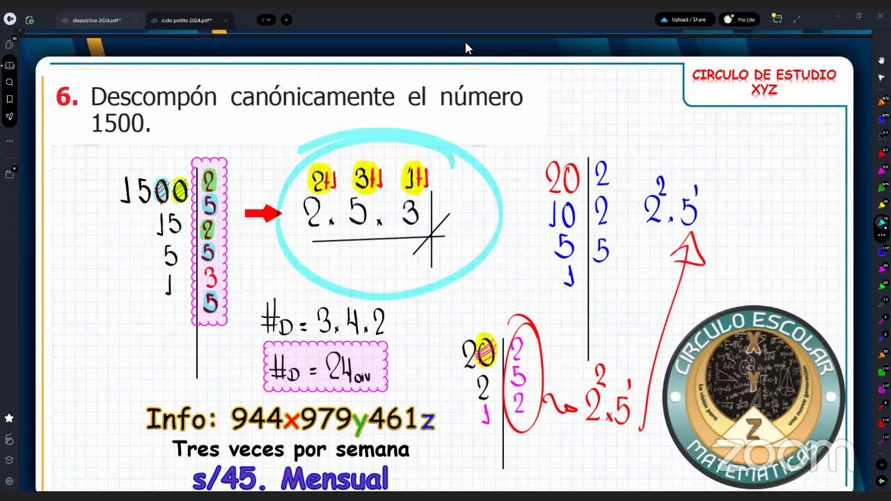 NÚMEROS PRIMOS
