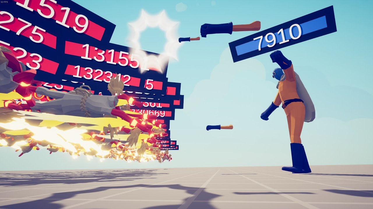 500 SUPER PEASANT vs ONE PUNCH MAN | TABS Totally Accurate Battle Simulator