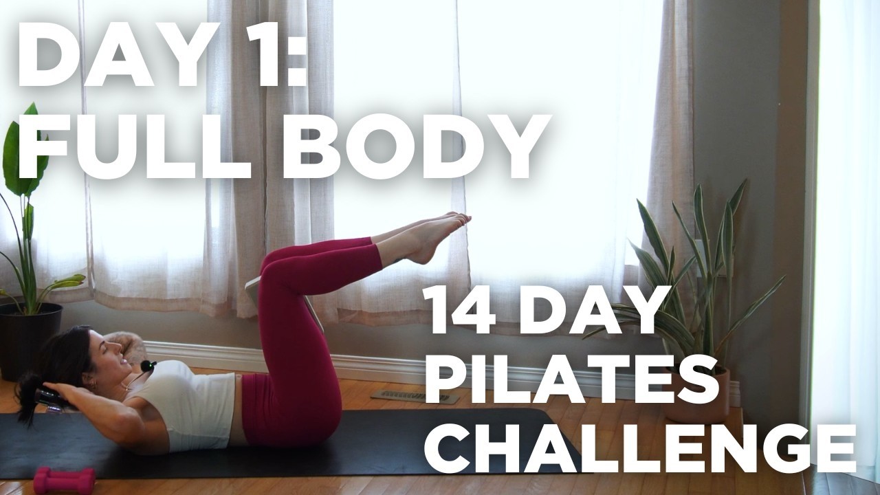 14 DAY PILATES CHALLENGE │DAY 1│30 MIN│FULL BODY│AT HOME PILATES │PILATES WITH TALESE