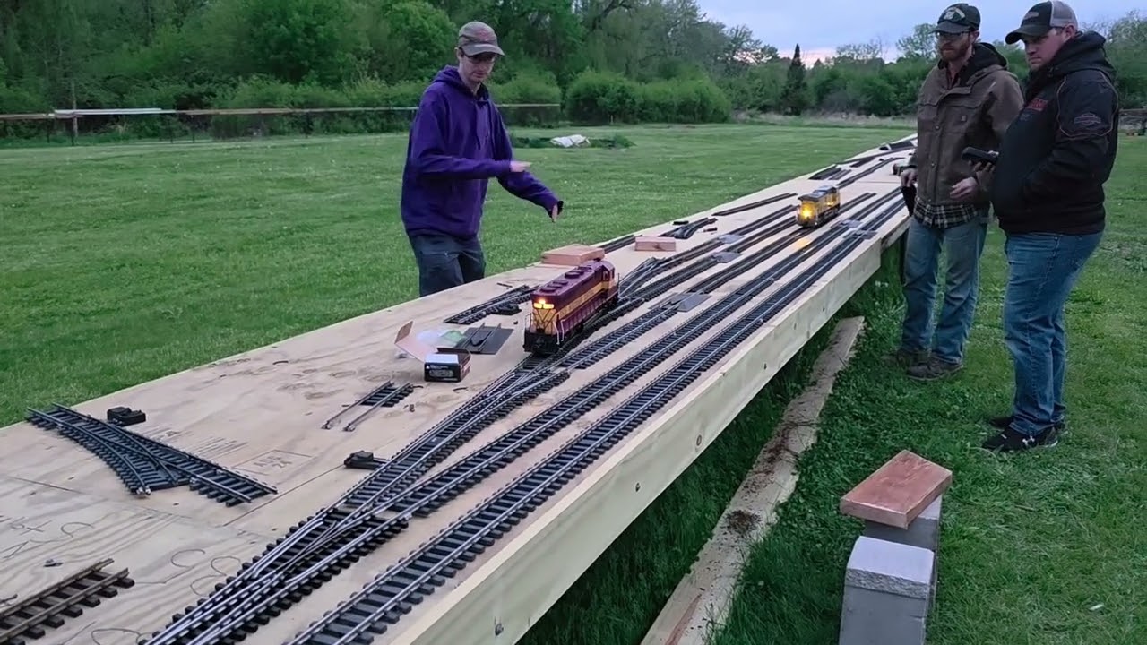 Outdoor G scale layout progress part 3