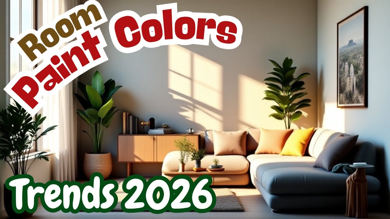 2026 Paint Color Trends for Every Room | Best Wall Colors for Living Room, Kitchen, Bedroom & More