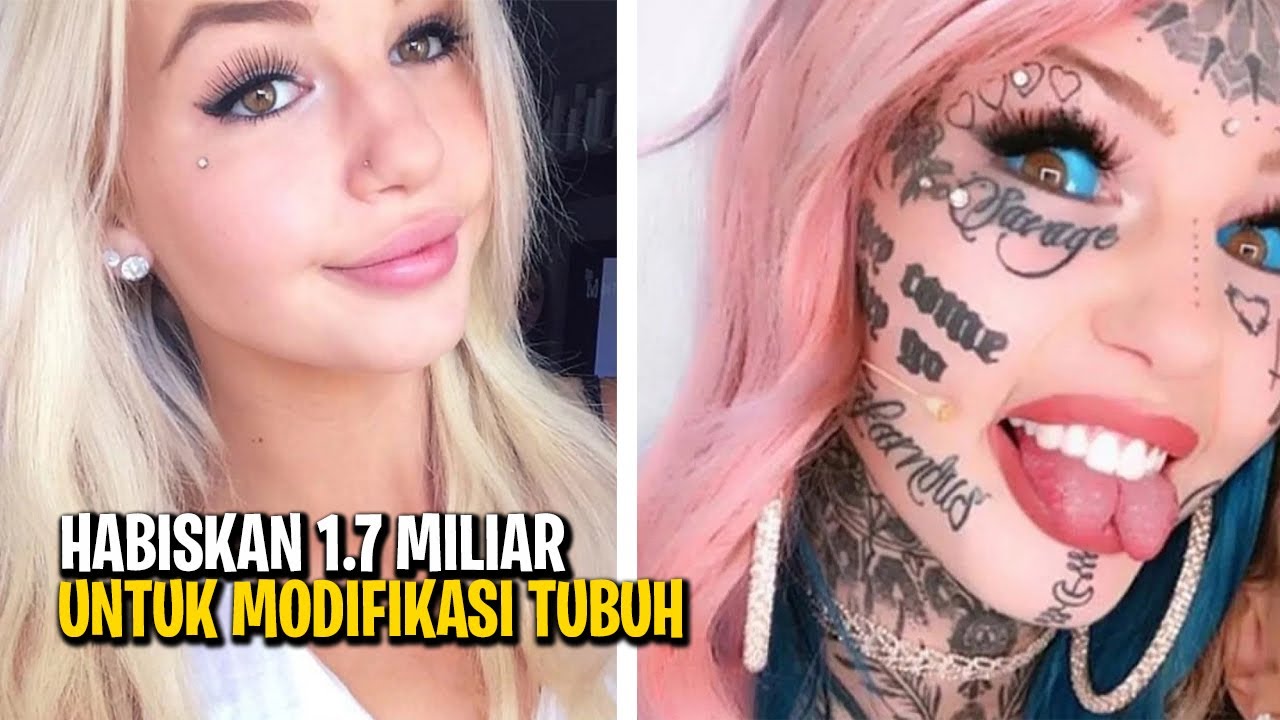 Habiskan 1.7 Miliar  Untuk Percantik Diri - Amber Luke Dragon Girl on the spot