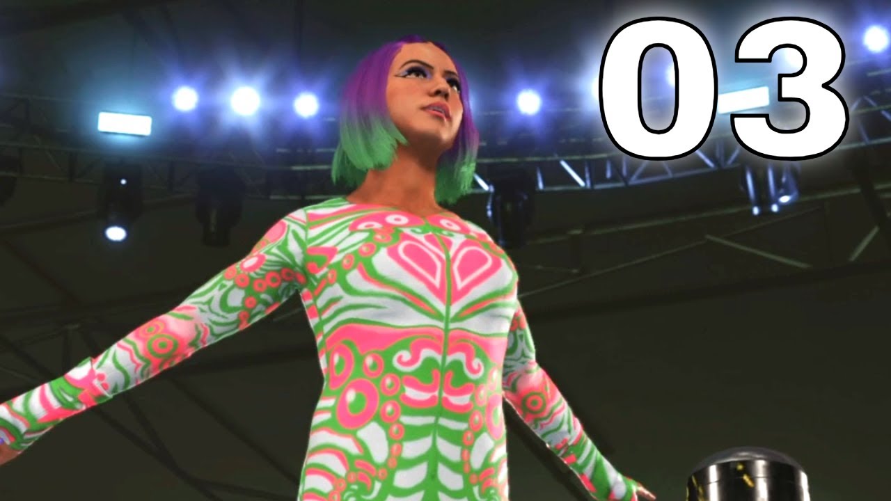 PSYCHO SALLY! - WWE 2K24 - MyRise - GAMEPLAY WALKTHROUGH - PART 3
