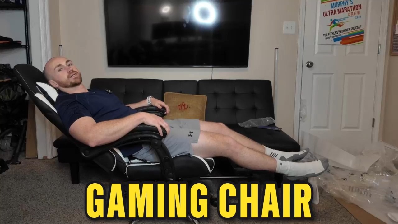 Dowinx Gaming Chair with Footrest, 330lbs Computer Chair