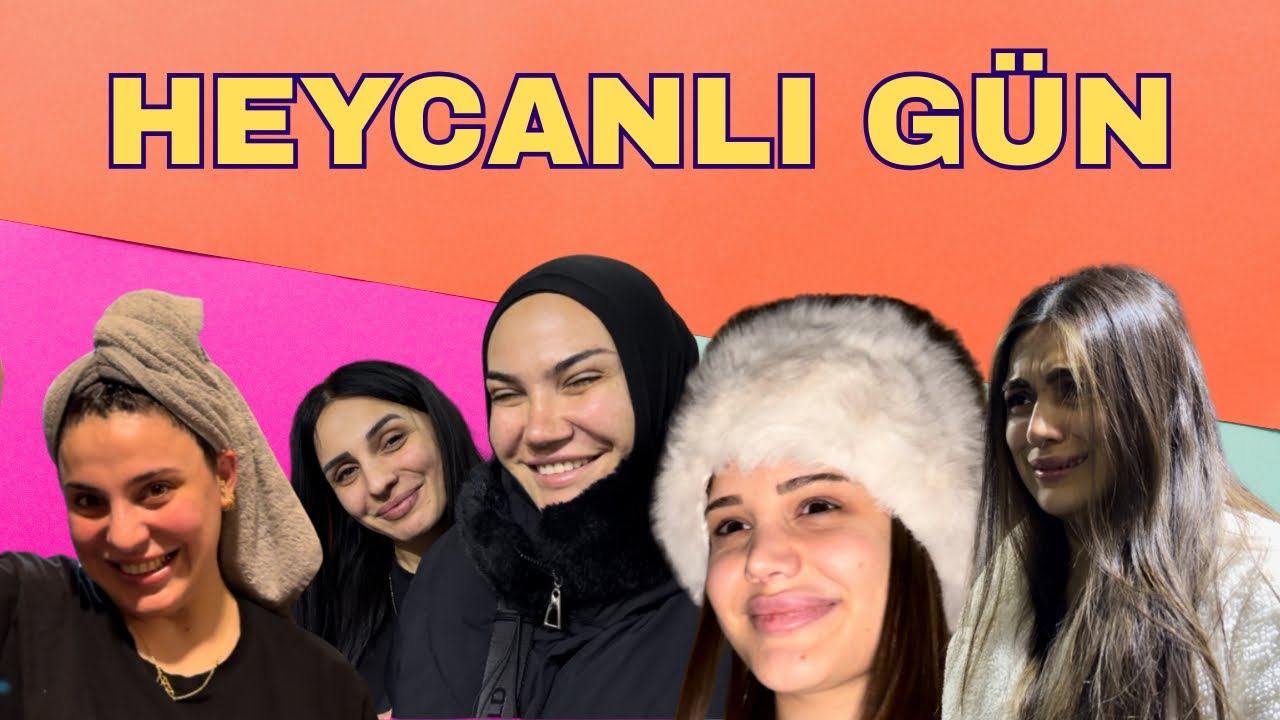 HƏKİMƏ GETDİK😩GÜNÜMÜZ BAŞLAYIR ÇOX GÖZƏL GÜN OLACAQ😍🥰