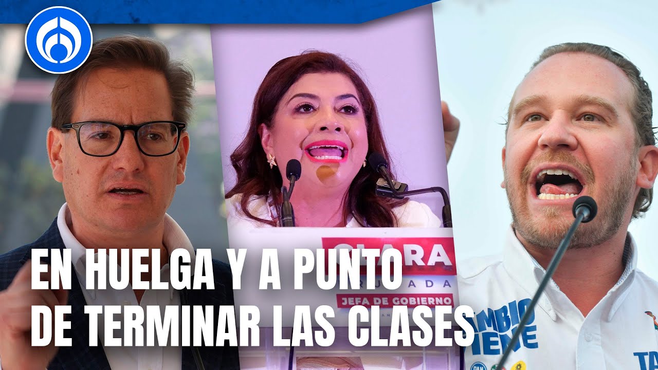 EN VIVO | Segundo 'tiro' chilango entre Clara Brugada, Santiago Taboada y Salomón Chertorivski