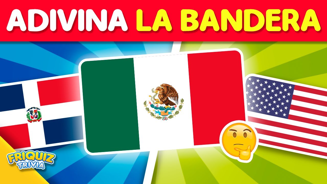 Te RETO a ADIVINAR las siguientes BANDERAS 🚩🌎🤔 | ¿Conoces La s Banderas? | Adivina el País