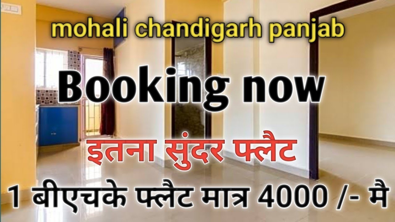 1 bhk Room rent ₹4000 | flats , pg  | Family, students in #mohali #chandigarh #panjab #room #flates