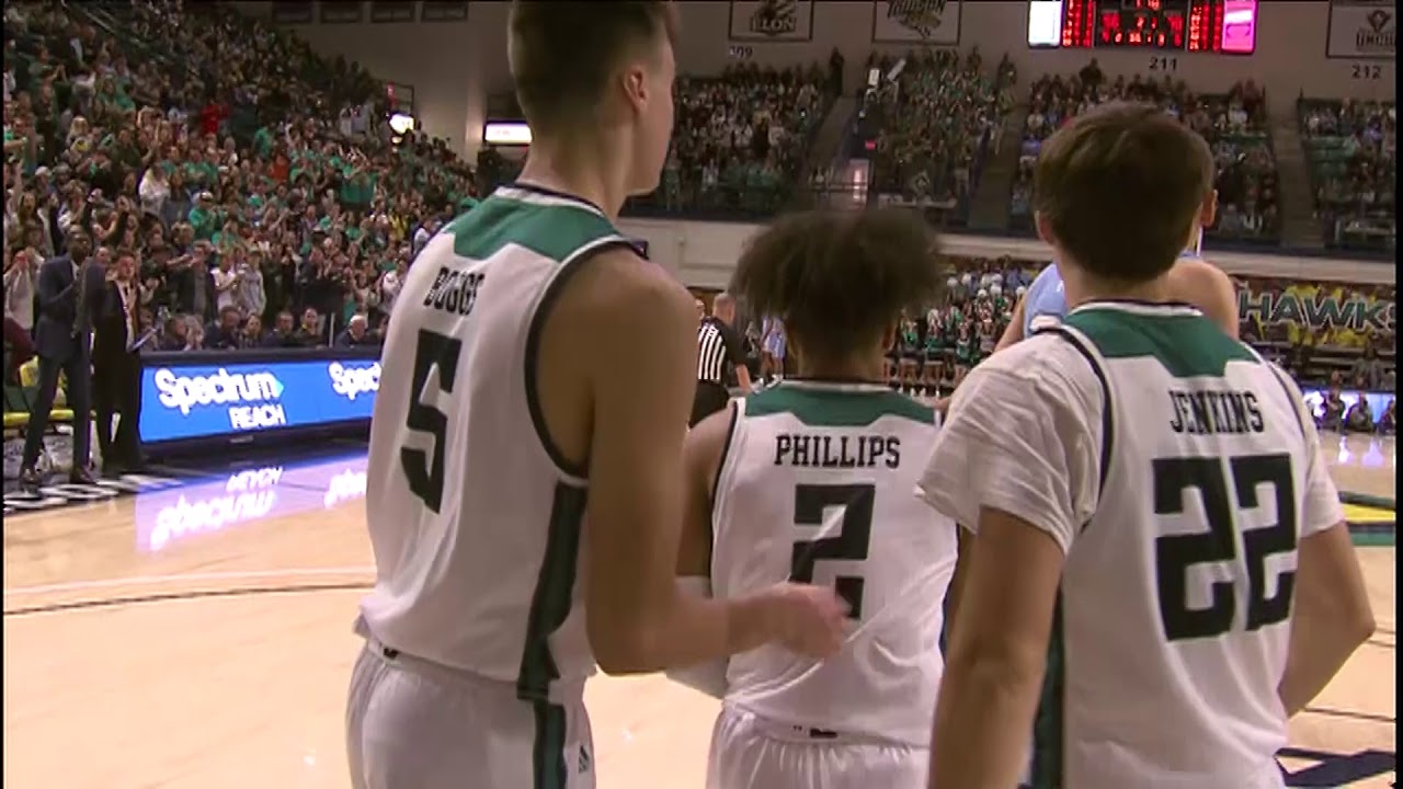 UNCW MBB Highlights vs. UNC (Nov. 8, 2019)