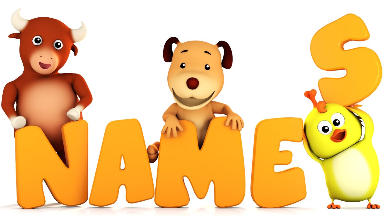 Learn Animal Names | Animal Song | 3d Kids Videos by Farmees