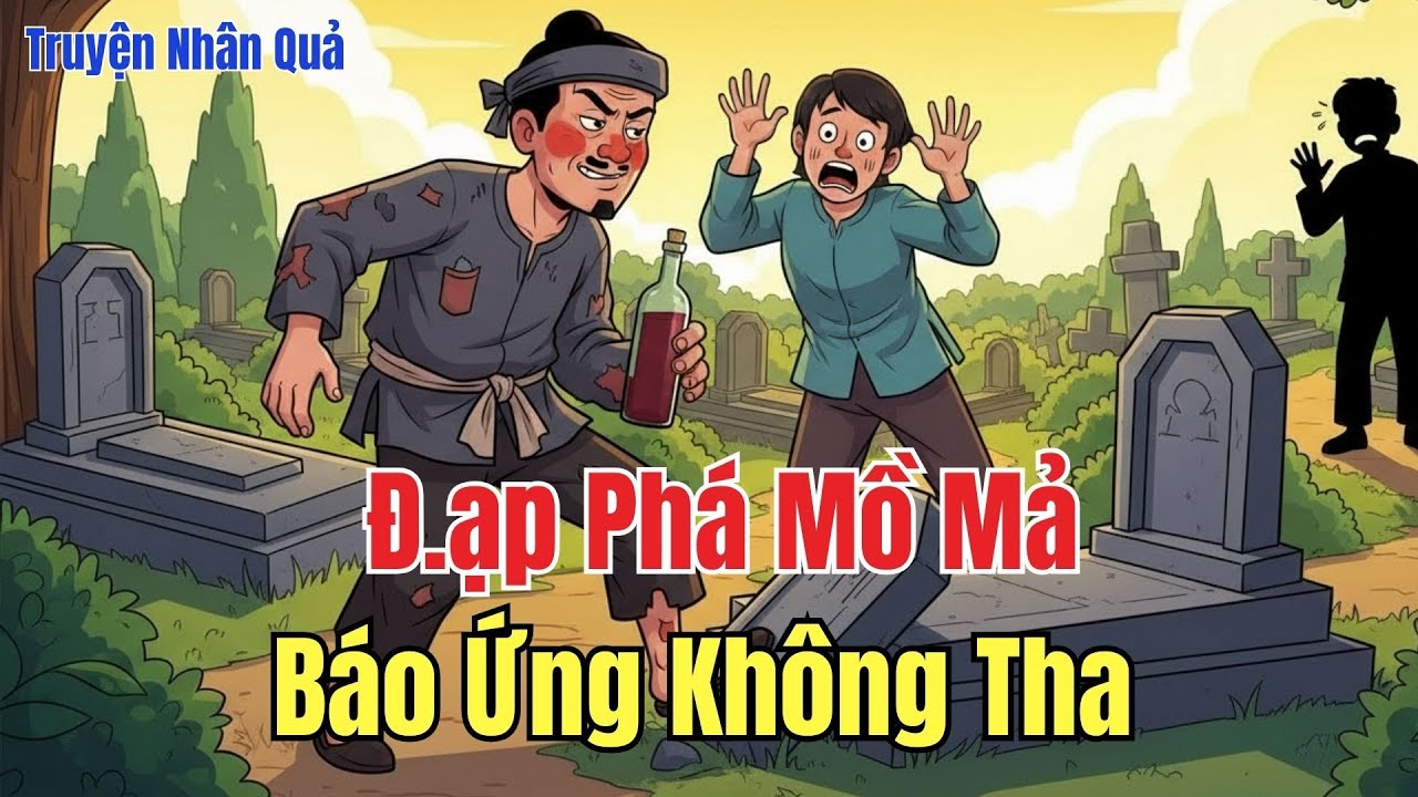 Nhân Quả Báo Ứng: Đạp Đổ Mồ Mả Người Khác – Cái Kết Rùng Mình Sau Một Đêm Say