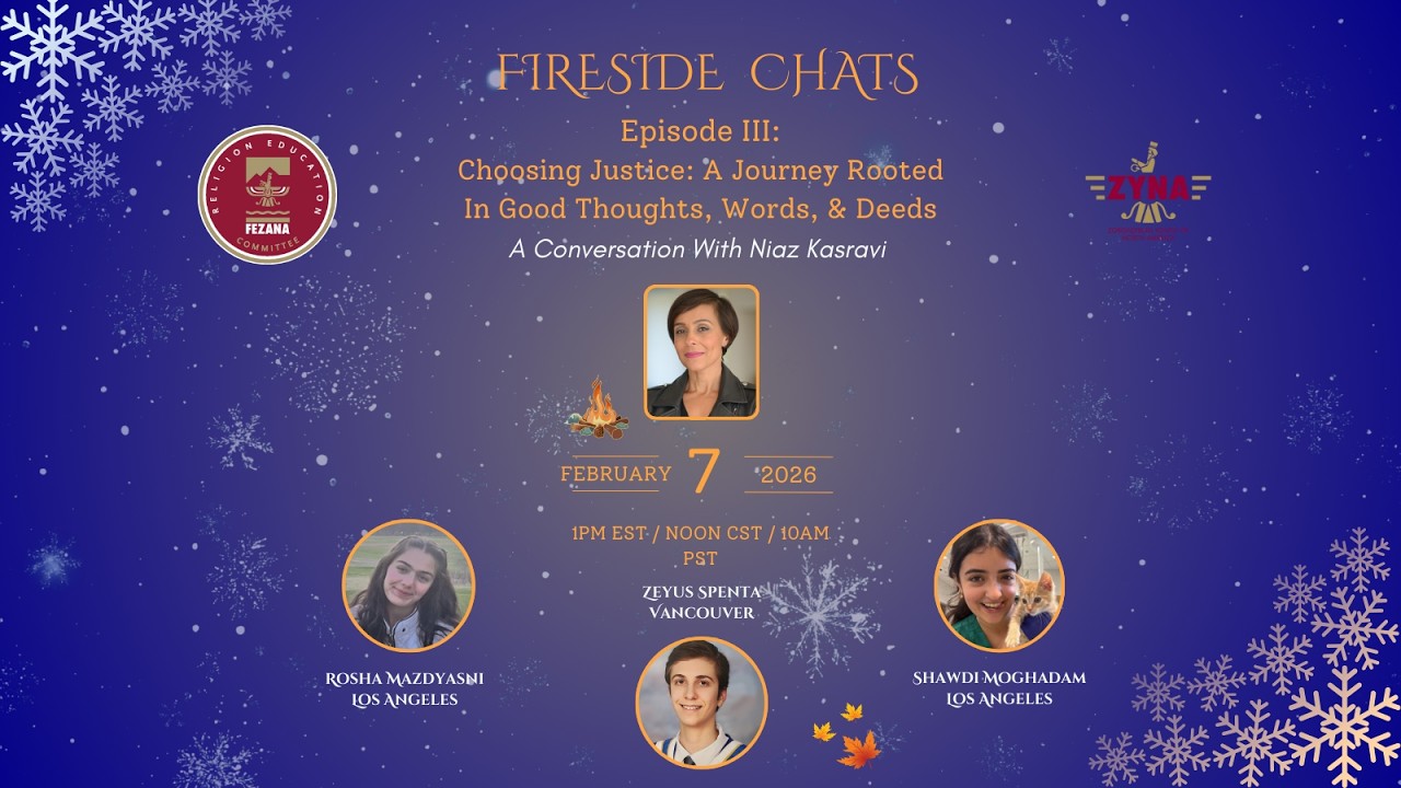 Choosing Justice: A Journey Rooted In Good Thoughts, Words, & Deeds: FEZANA REC Fireside Chat Ep 03