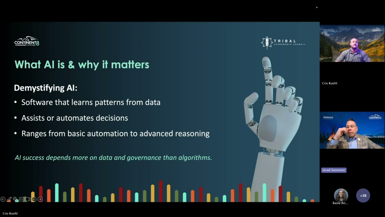AI for Tribal Organizations, with Continent 8 Technologies