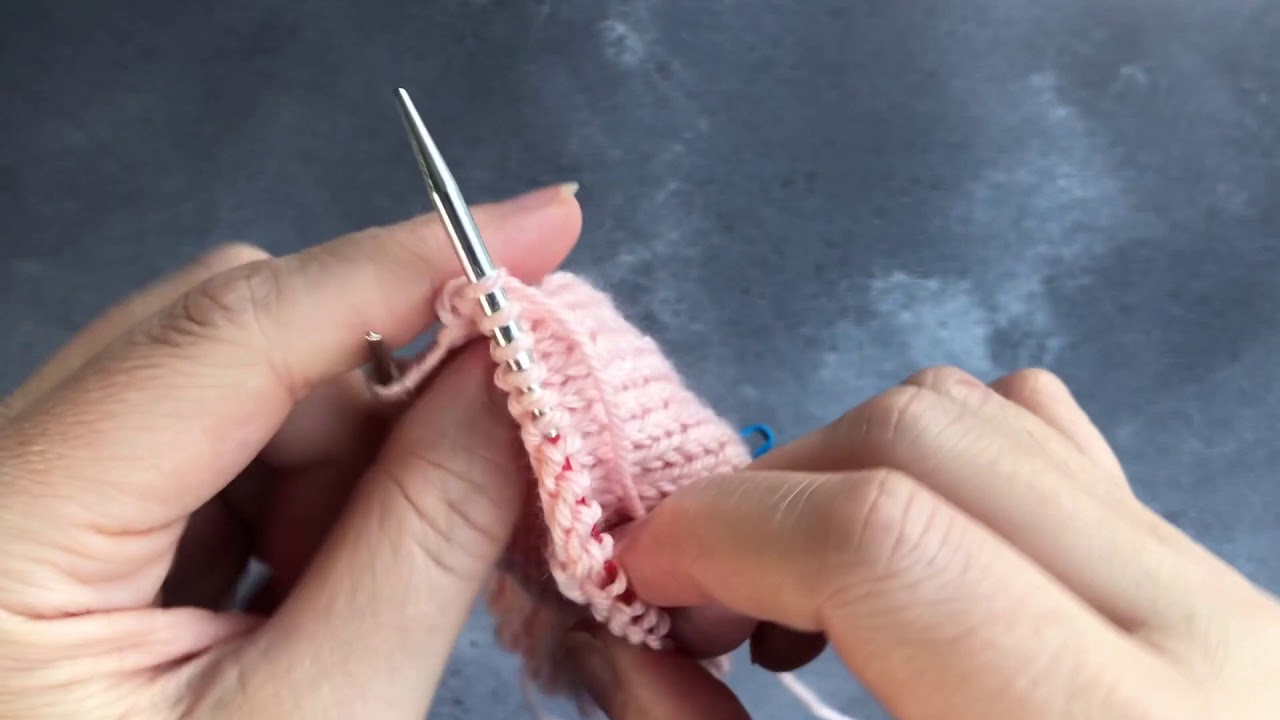 Knit School Sock Challenge, Day 3: Heel Turn on Short Circular Needles