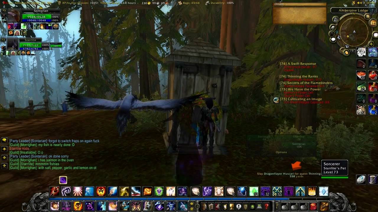 Using the Outhouse in WOW